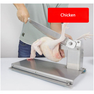 Chicken chopper Chicken Cutting machine Roasted Duck and Goose Meat bone Cutter Chicken belly Opening machine Stainless steel