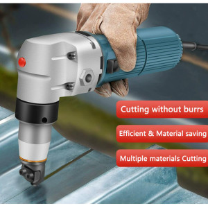 4mm Electric Iron sheet Cutter 2.5mm Stainless steel Thin Plate Cutting tools 650W Color steel tile/Galvanized sheet Cutter