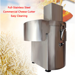 Cheese Shredder Electric Stainless steel Cheese Slicer Automatic Multi-Functional Commercial Cheese Slicing/Shredding machine