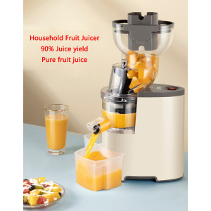 Household Fruit juice machine Automatic Original Juicer 90% high Juice yield Fresh fruit juice making Juice residue separation