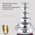 5 layer Chocolate fountain machine Automatic small household commercial wedding hall Chocolate party waterfall machine