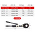 Manual hydraulic Cable scissors Fast Portable Copper aluminum armored Cable Cutting tool Manual Cable cutter