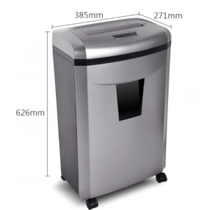 High power Shredder 28L Long-time office Paper shredding Disc/Credit card Continuous shredding 150 minutes Document shredder