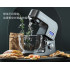 Full-Automatic Kneading dough machine All metal Cast aluminum body Electronic display screen Electric Doughmaker+Stiring+Whisk
