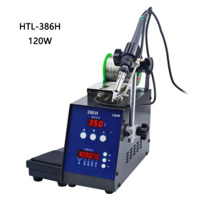 Automatic tin discharging machine Tin feeder High power 150W pedal Soldering machine 200W tin breaking Electric Soldering iron