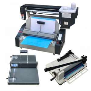 Handheld Desktop Wireless adhesive binding machine + A4 Paper cutting machine + Indentation machine