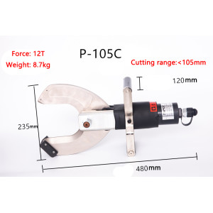 Open-type Electric Hydraulic cable scissors CPC-95H/105C/120C/135C Cable shear Split-type Cable cutter Cable Cutting machine