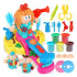 Hairdresser Barber's clay Children's play-doh mold set DIY toys hair cutting and hair squeezing toys