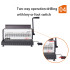 ET-25 Bookbinding machine Electric heavy duty Double coil Iron ring Punching machine A3 A4 YO ring 40 square hole 23 round hole