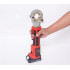DC18V Charging Portable Electric Hydraulic Pliers 4-300mm2 Wire Crimping Tools Gear Cable Crimping machine EM-300