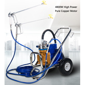 Engineering-type Emulsion paint Sprayer 4800W Full-automatic Multi-function Electric High-pressure Airless Spraying machine