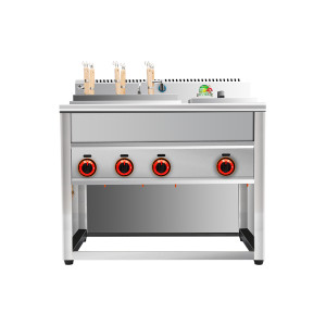 Vertical Noodle cooker Commercial electric gas soup noodle stove Heat preservation and quick heating Soup powder furnace