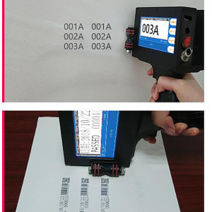 Intelligent handheld inkjet printer Production date price tag number printer Small Automatic manual Laser Code Printer