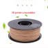 3D printer consumables Wood plastic material PLA 1.75mm Wood color Wood grain fiber wire 1kg 3D Printing wood consumables