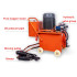 Hydraulic Riveter Electric Automatic rivet machine for Air duct Angle iron flange drilling Double-head rivet pliers