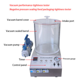 Vacuum Sealing Performance Tester Negative Pressure Detection for Air tightness leakage of Medicine and Food packaging bags