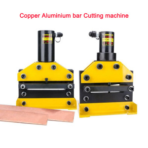 Copper Aluminium bar Cutting machine CWC-150 ELectric hydraulic Angle steel Side Cutting 150mm Width Copper plate Cutter