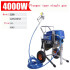 Large Electric Airless Sprayer 4000W High Pressure Automatic Spraying machine For Epoxy paint Latex paint Steel structure Paint