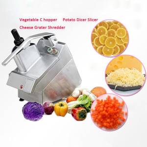 Commercial multi-functional vegetable chopper potato Dicer slicer Cheese Grater Shredder