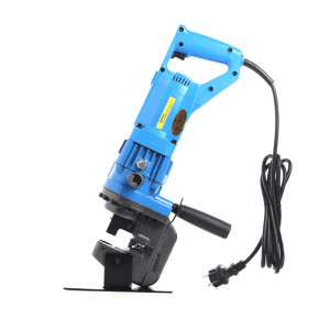 Portable Electric Hydraulic Angle Steel Punching machine 6-8mm Thickness Angle iron Steel Copper Aluminum Plate Puncher