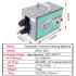 2.7T Pneumatic Crimping Pliers GNQ-20A Cold Pressing Terminal Crimping Machine 0.25-35mm2 Terminal machine
