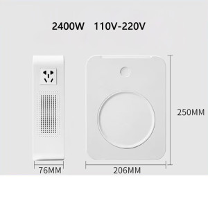 Transformer 110V to 220V Used in the United States and Japan 220V to 100V 2400W power supply voltage converter