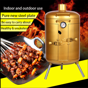 Household small Environment friendly smokeless barbecue furnace Full set of tools Charcoal broiling/Charcoal Grills/stewing oven