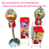 Egg twisting machine, Coin pinball machine, Children's elastic ball machine, Ball twisting machine 32mm/45mm/55mm Ball