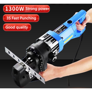 Hydraulic Punching machine Electric Hand-held Angle iron Angle steel Square tube Puncher Holes Opening and Punching 6.5mm~20.5mm