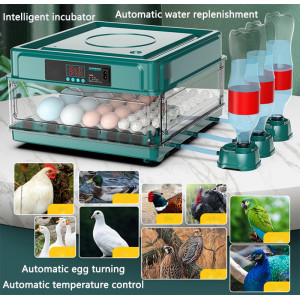 Intelligent incubator Egg hatching 36pcs Incubator Household Full-automatic incubator For chicken/duck/goose/pigeon/quail