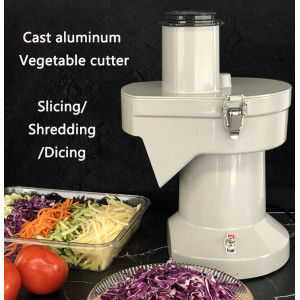 Commercial Vegetable Shredder Electric potato radish Cutter Kindergarten Canteen Vegetable slicer Slicing/Shredding/Dicing