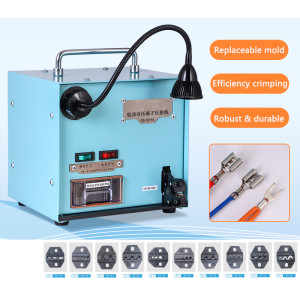 Electric Cold-pressed Terminal Crimping machine Multi functional Automatic Wire Crimping pliers Terminal Crimping Tools