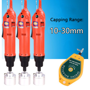 Hand-held Electric Capping machine Manual Cap Screwing machine Bottle Cap Locking device Speed regulation Automatic stop Capper