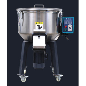 Vertical stainless steel Plastic Granule Mixer 50KG capacity Feed farm Color mixer Dry and Wet use 5 minutes Rapid mixing machine