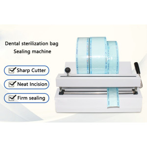 Dental sterilization bag sealing machine Disinfection bag packer Dental clinic material packaging Dental equipment