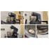 Full-Automatic Kneading dough machine All metal Cast aluminum body Electronic display screen Electric Doughmaker+Stiring+Whisk