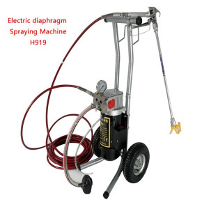 Electric diaphragm High Pressure Airless Spraying Machine Emulsioni paint/Latex paint Sprayer Coating Painting machine H919