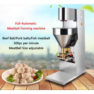 Full-Automatic Meatball Forming machine Beef Balls/Pork balls/Fish meatball/Vegetable balls Large Commercial meatball machine