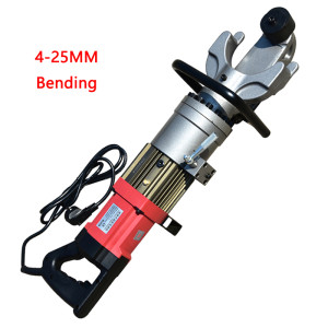 Construction site Portable Steel bar Bending machine Handheld Electric Hydraulic Rebar Bender Steel/Reinforcing bar Bending tool