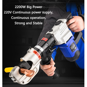 Electric hydraulic pliers LZ-300C/400C Plug-in Copper aluminum terminal Crimping pliers Wiring terminal Crimping tool