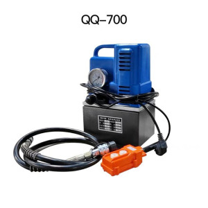 QQ-700 Portable Electric hydraulic pump Upgrade Fast speed working Manual switch High pressure Electric pump Hydraulic Oil pump