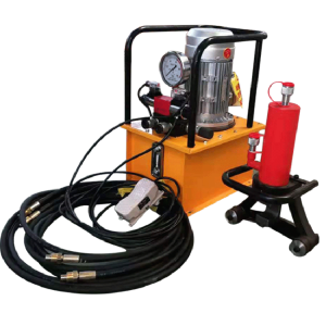 Portable Steel bar Straightener and Bender 380V 1.5KW Electric Hydraulic Steel bar Bending and Straightening machine 4-32mm