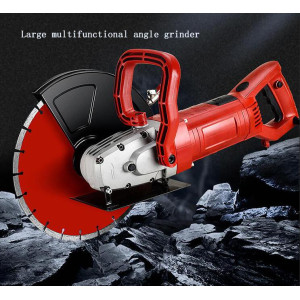 105mm Grooving (or slotting) machine Large multifunctional angle grinder Concrete wall dust-free stone cutting machine