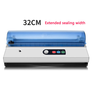 Household vacuum bag packaging machine with Cutter Automatic Food compression Vacuum pumping machine Vacuum bag Sealer DZ-320