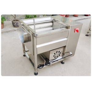 Potato peeler Commercial brush roller Quick peeling machine for Sweet potato,Small radish, Potato Cleaning and Peeling machine