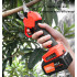 Electric Fruit tree Scissors Rechargeable Trim Branch Tool 98VF Lithium battery PVC pipe Cutter Gardening Pruning tree machine
