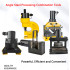 Angle Steel Processing Combination Tools Electric Hydraulic Angle steel Puncher + Cutting + Bender, Triangle Cutting machine