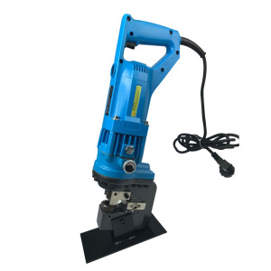 Electric Punching machine Portable Hydraulic Steel plate Puncher Angle Steel Drilling machine Angle iron Hole-Punching machine