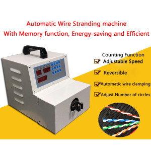 Automatic Wire Stranding machine High speed Wire Twisting machine Pneumatic Transformer Copper Wire Twisting machine