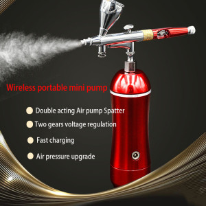 Electric charging Pigment coloring tool 0.3mm Nozzle spray gun Mini spray painting Portable Air pump Spatter/Airbrush/Airbrushes